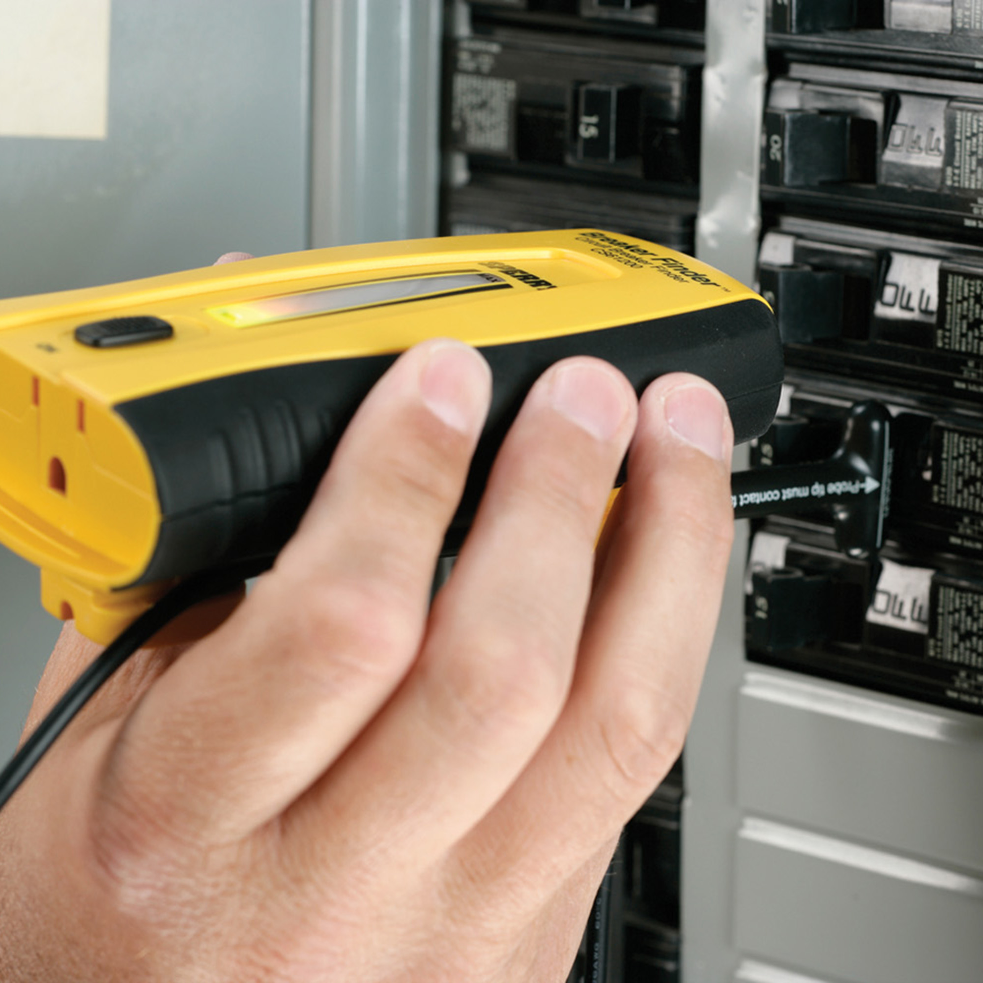 Circuit Tracker Circuit Breaker Finder/Locator and GFCI Tester 1/Ea.