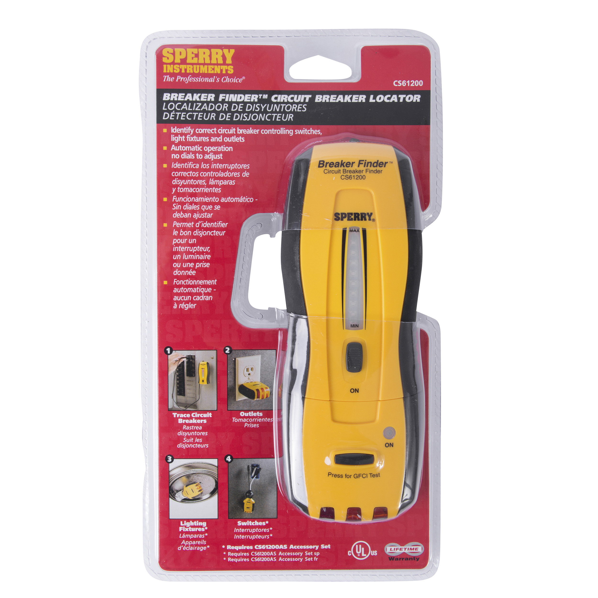 ダイコー　コブレッティ　アンダープレッシャー Gardner Bender LED Display Wire Tracer Specialty Meter 120