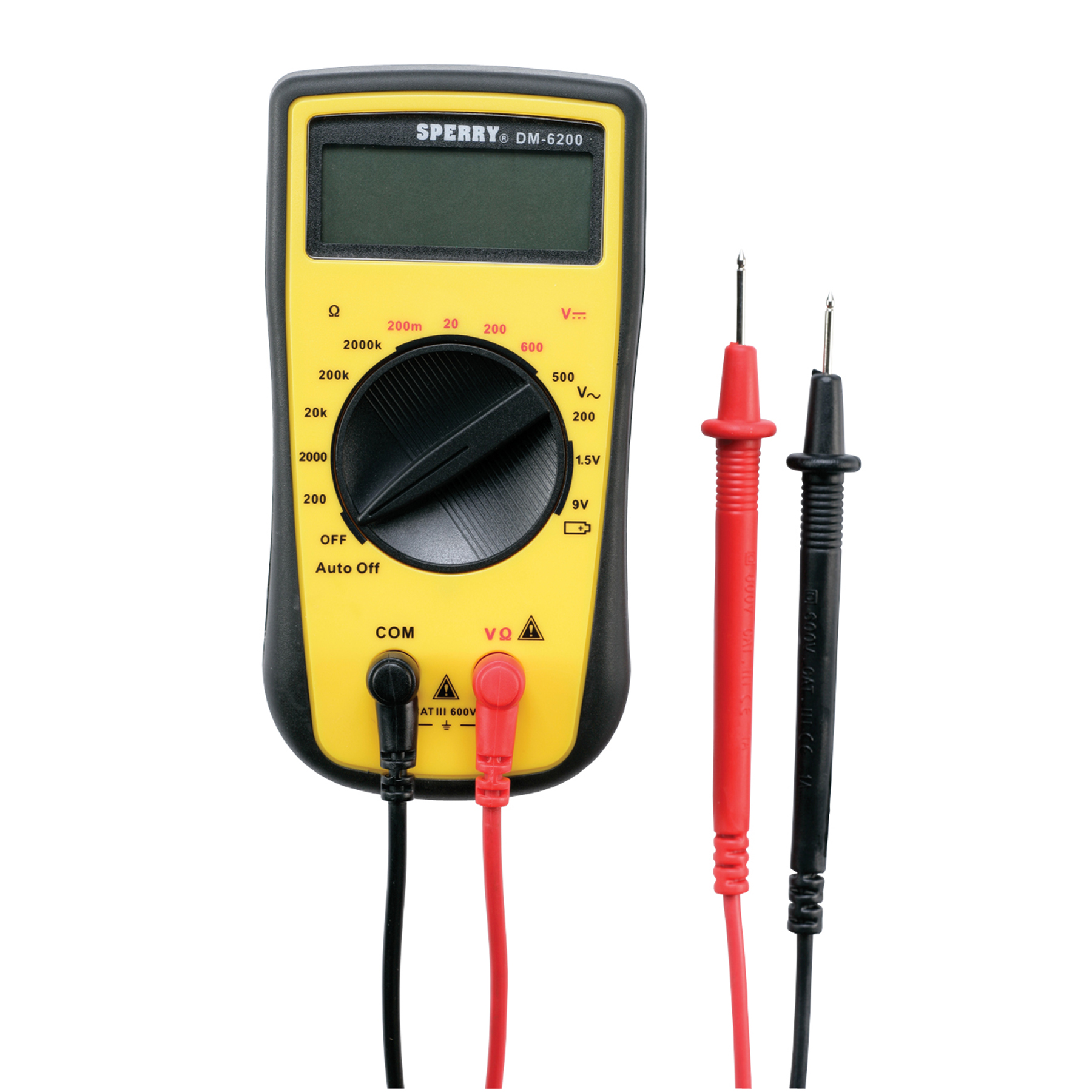 Sperry HDM-4400 DM-4400A Digital Multimeter 23 Range 7 Function 