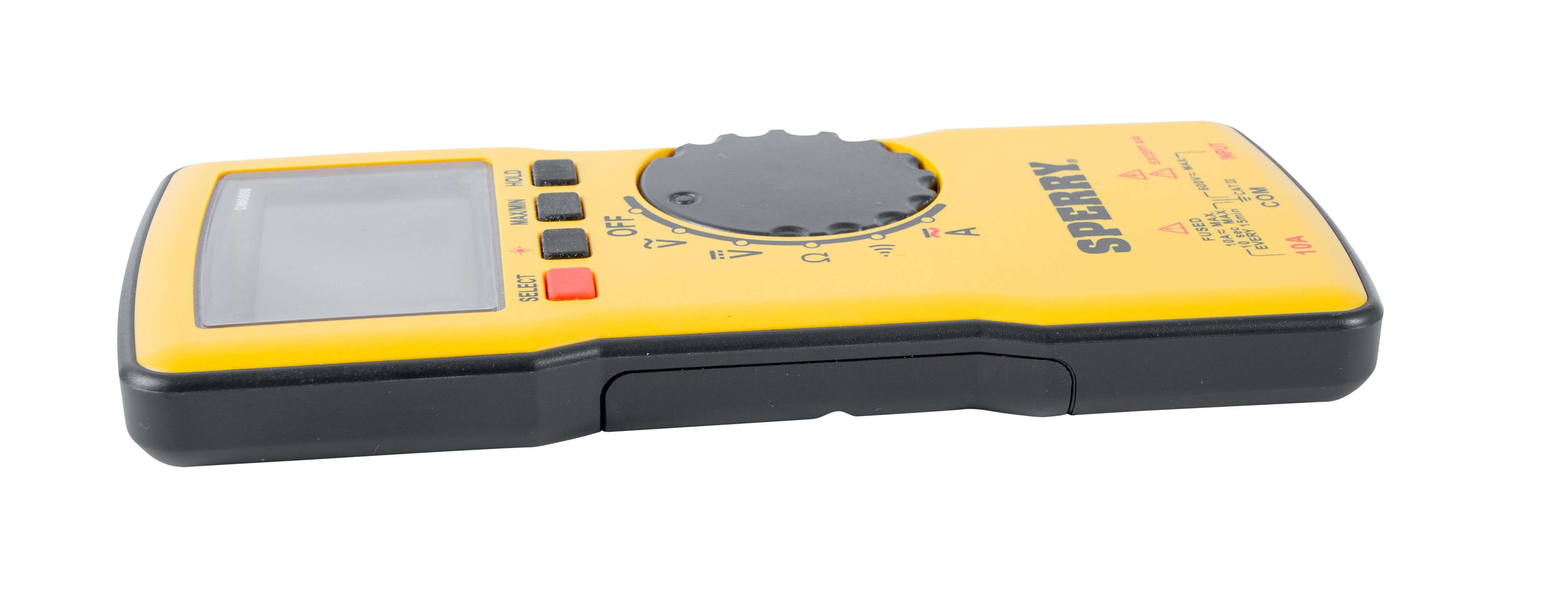 Sperry Instruments DM6800 10A Yellow Digital Thin Multimeter Autoranging 600V AC/DC 