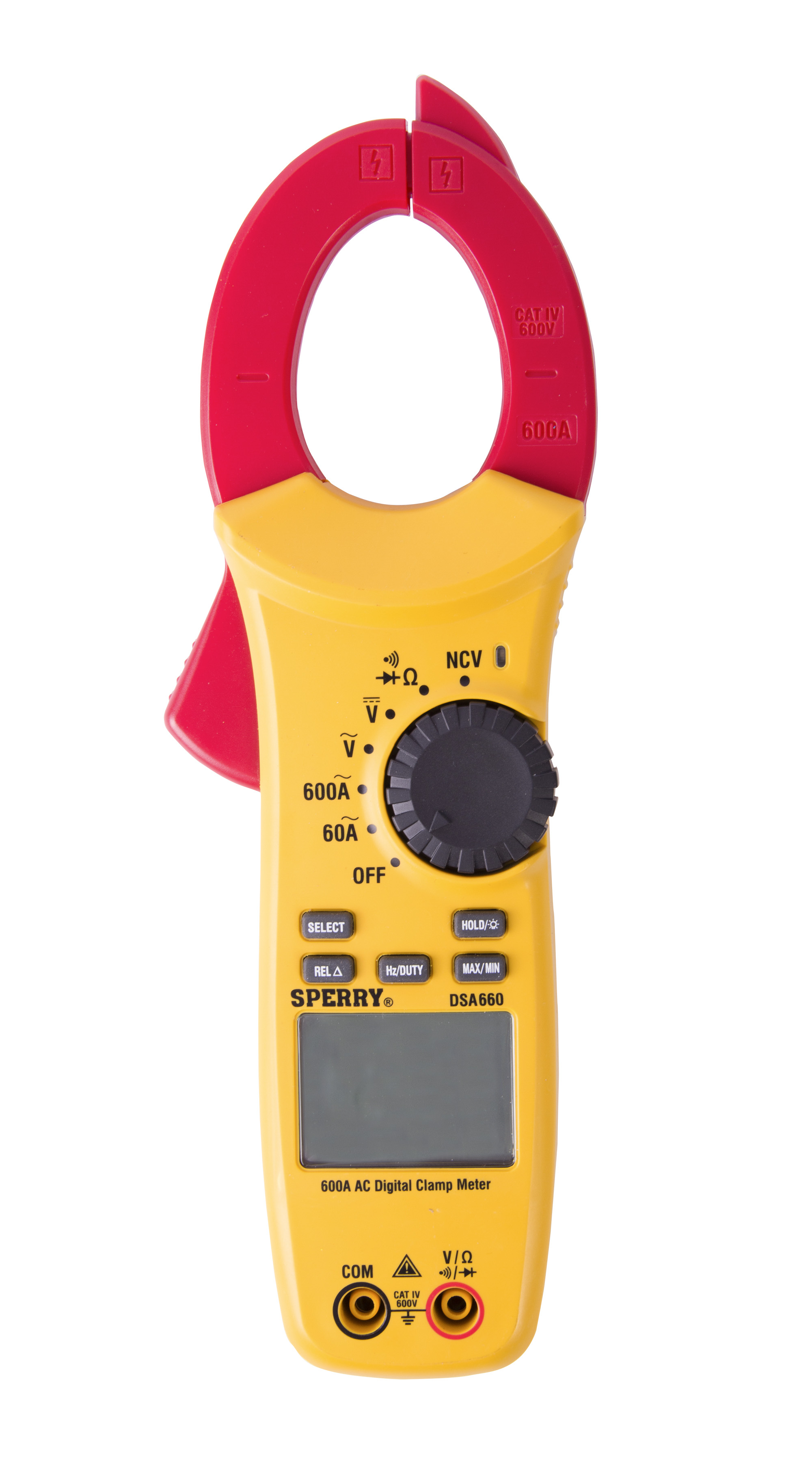 6-Function Auto ranging 600-Ampere AC-only Digital Snap-Around