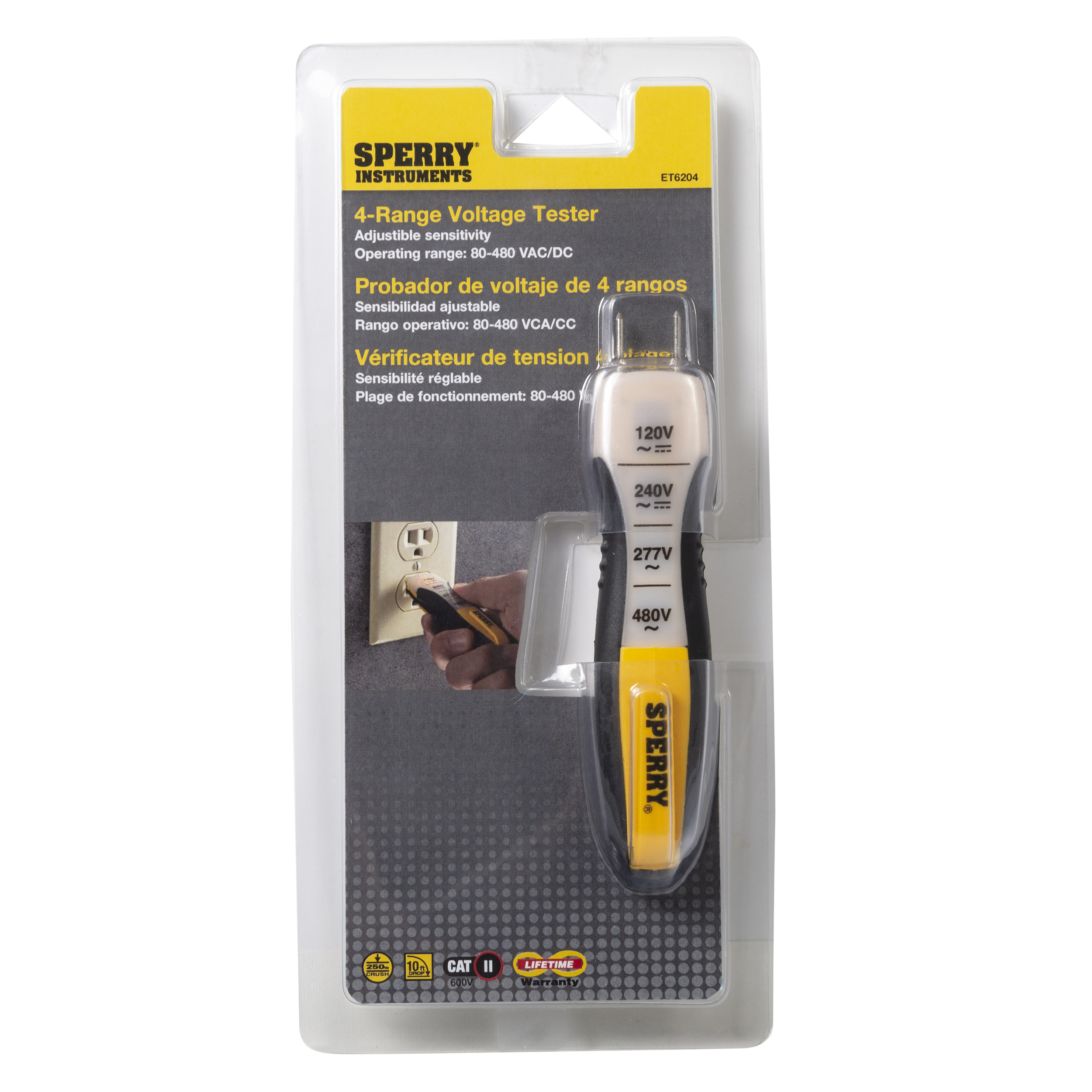 4-Range Voltage Tester