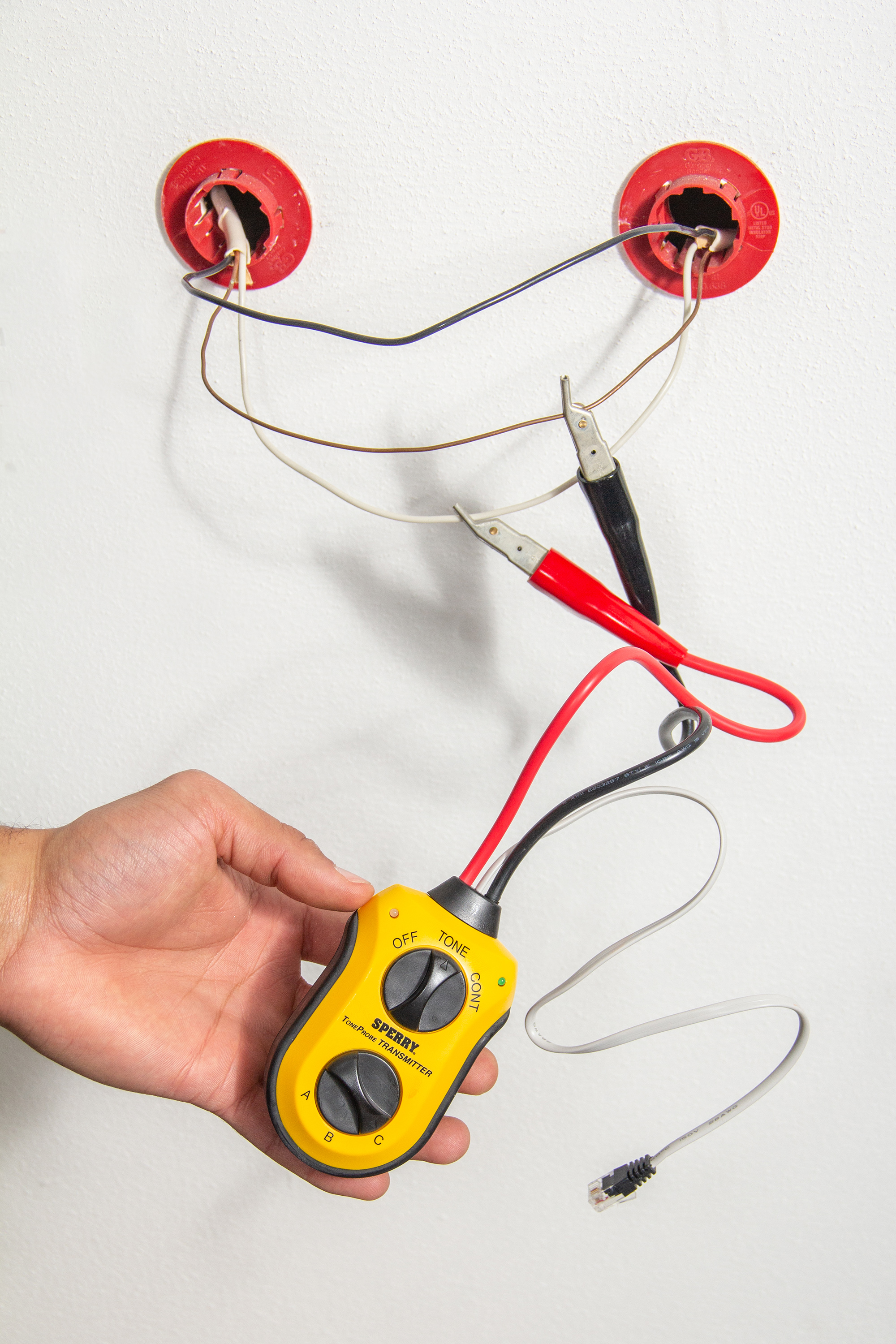 ToneProbe Tone and Probe Wire Cable Tracing Kit, 1/Ea