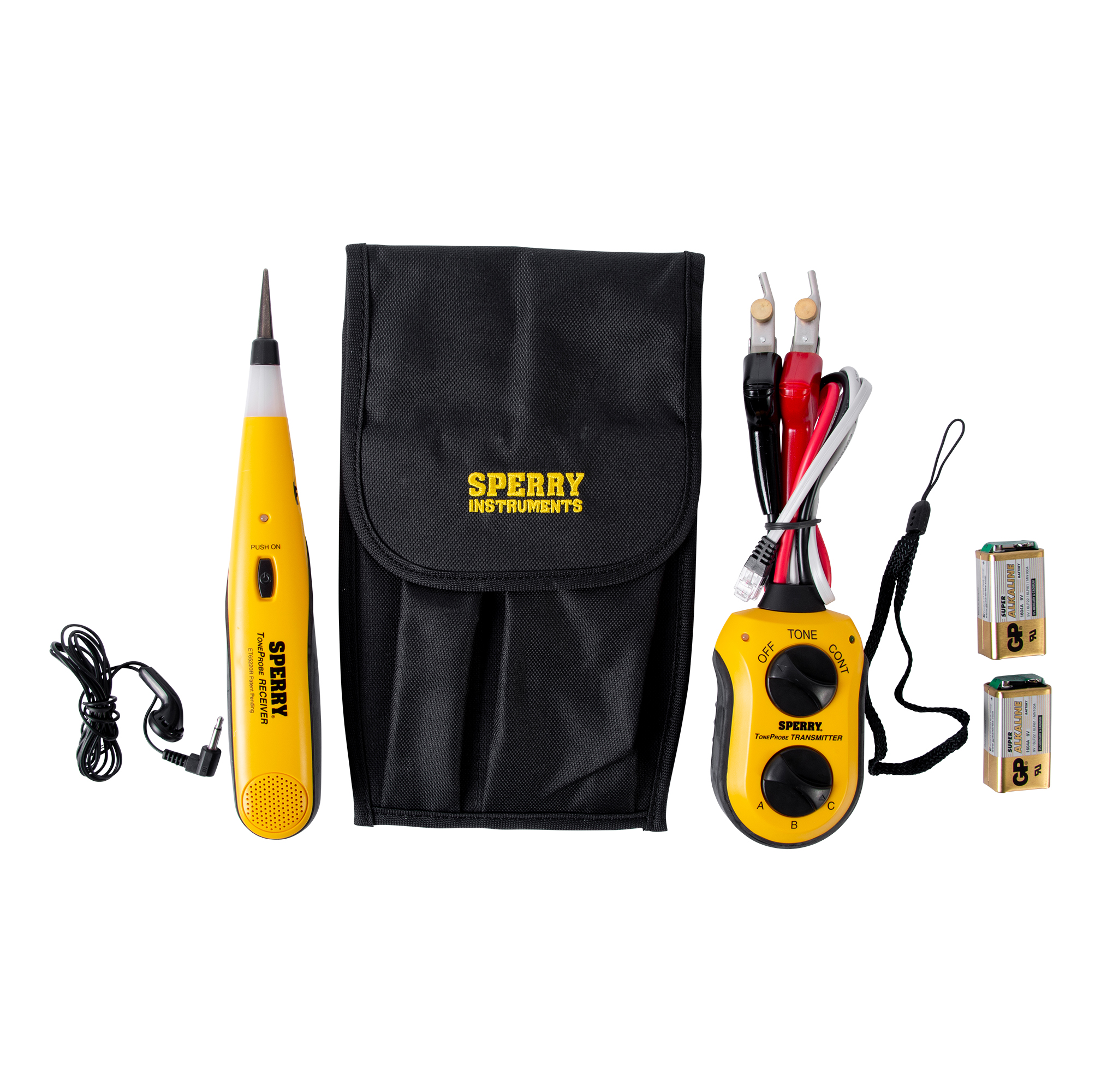 ToneProbe Tone and Probe Wire Cable Tracing Kit, 1/Ea