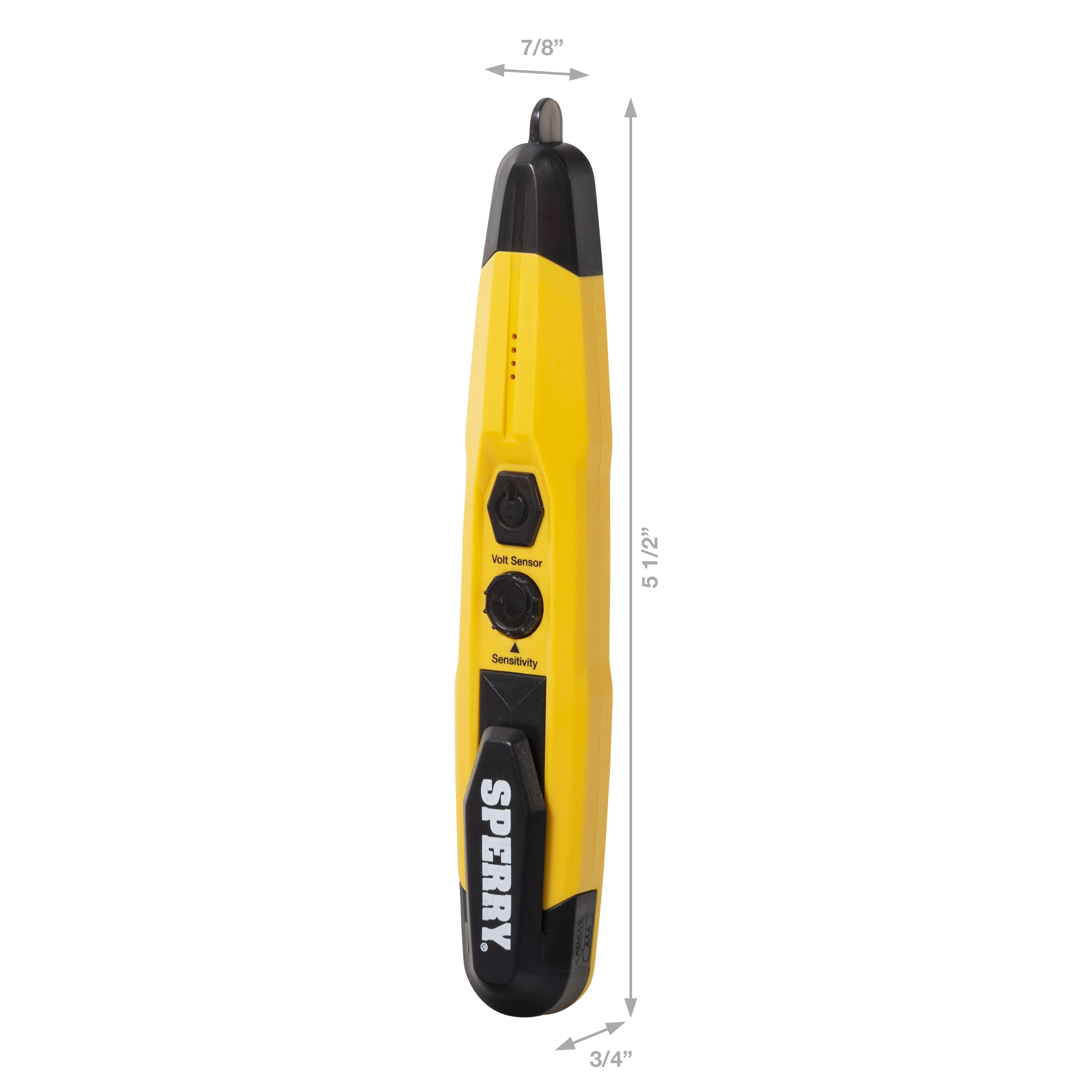 Adjustable Non-Contact Voltage Detector with Flashlight